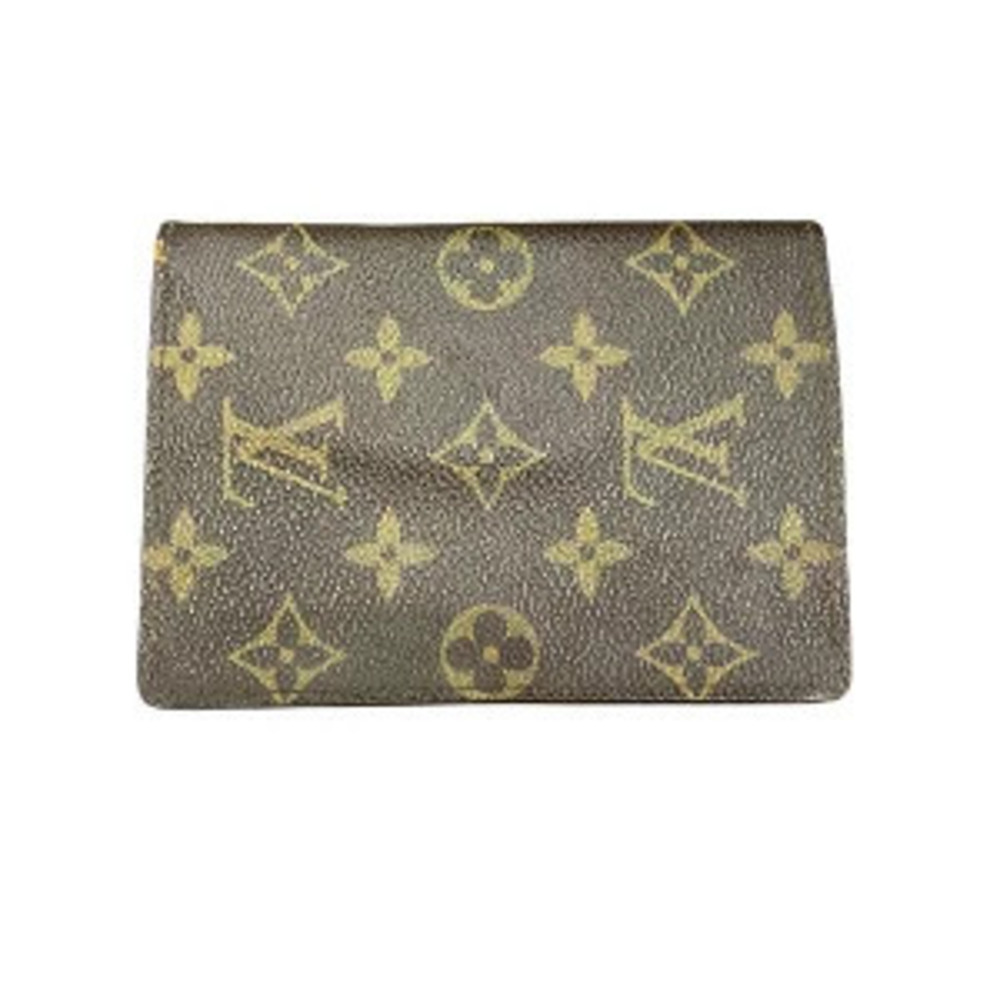 Louis Vuitton Monogram Portefeuille Identity Bi fold Wallet